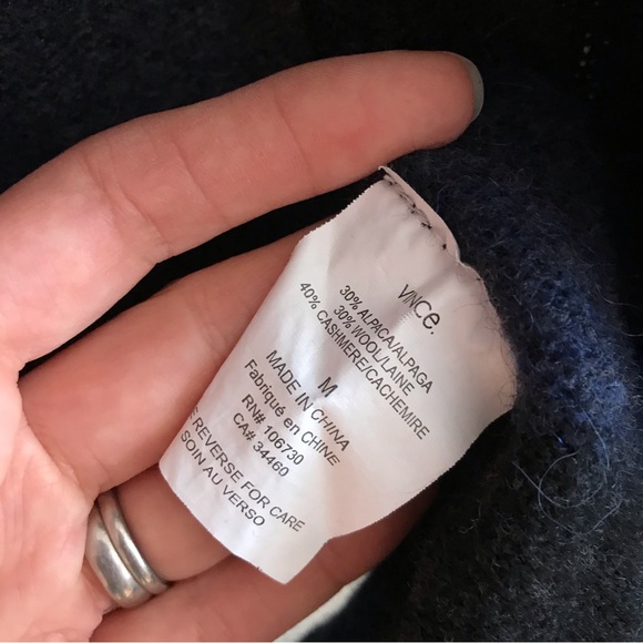 Vince open front hooded cardigan - Picture 7 of 7